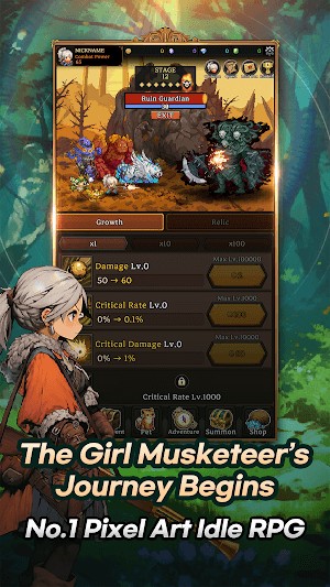 Girl Mustketeer cho bạn bắt đầu hành trình cùng cô gái ngự lâm mạnh mẽ