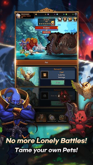 Bạn không chiến đấu một mình, hãy thuần hóa và đồng hành cùng thú cưng