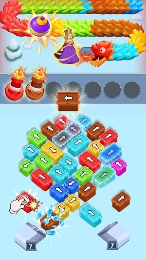 Nhấp vào các khẩu pháo có chiến lược