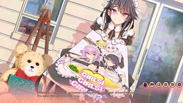 Girls! Girls! Girls!? là một cuốn tiểu thuyết hình ảnh lãng mạn và ấm áp
