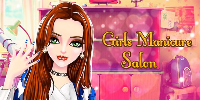 Girls Manicure Salon là game mô phỏng thay quần áo, makeup và sơn móng tay cho bạn gái