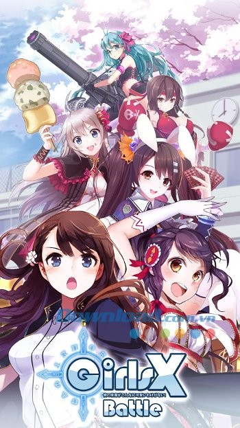 Giao diện game Girls-X-Battle