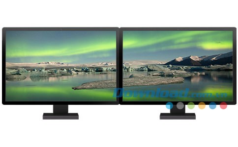 Glaciers panoramic theme