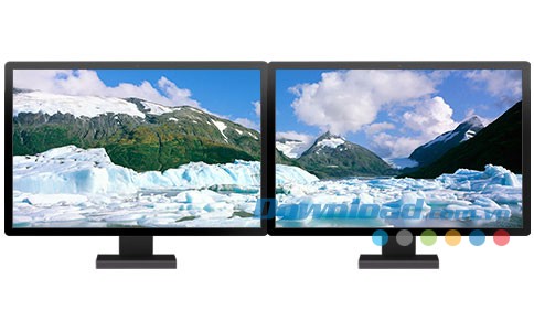 Glaciers panoramic theme