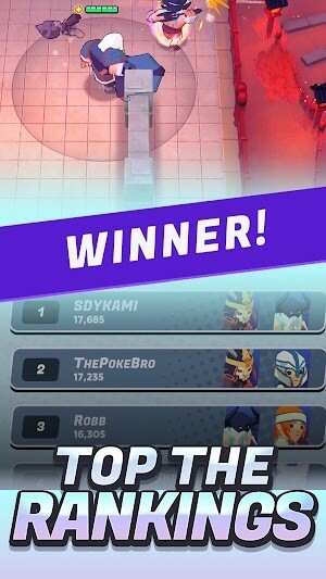 Vươn lên top bảng xếp hạng