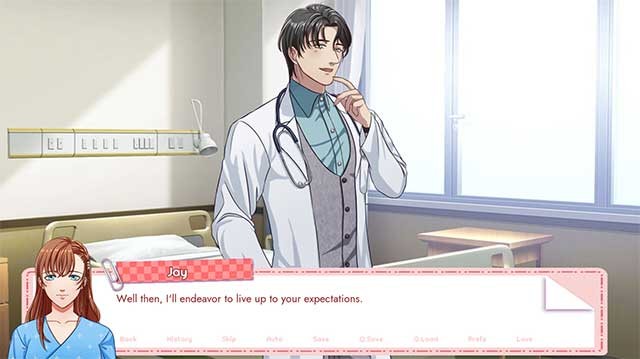 Glass Heart: Retold là game visual novel lãng mạn hiện đại đầy kịch tính