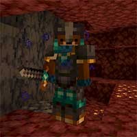 Glided Netherite Mod: Áo giáp, công cụ và vũ khí mới