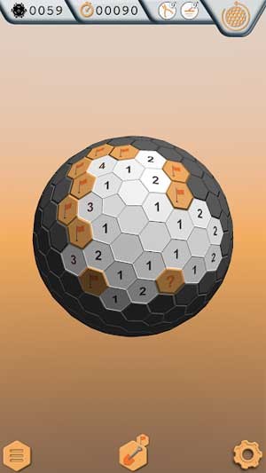 Game có các bàn chơi hình vuông, hình tam giác và lục giác