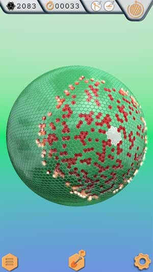 Game có 5 kích cỡ bàn chơi khác nhau và 3 cấp độ khó