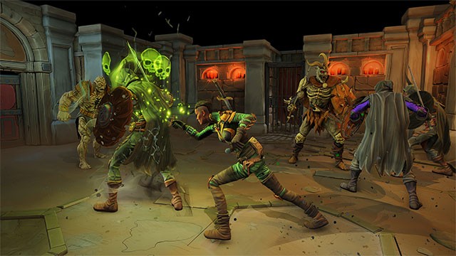 Lập tổ đội 2-4 lính đánh thuê và cùng nhau săn tìm vàng