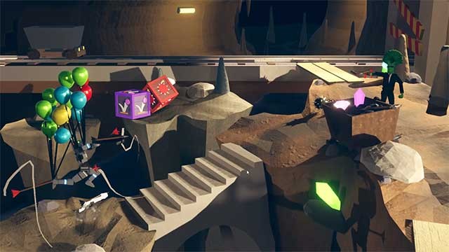 Lối chơi hành động vui nhộn theo quy tắc vật lý