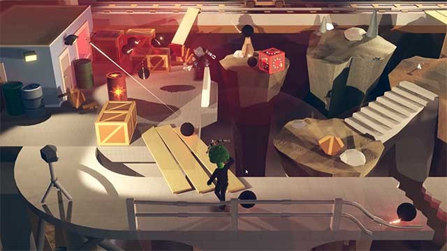 Game cung cấp nhiều loại vũ khí đa dạng: bom, súng, mìn, nắm đấm,…