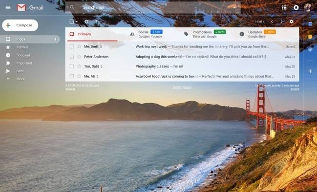Tùy chỉnh giao diện Gmail