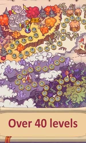 Hơn 40 màn chơi hấp dẫn