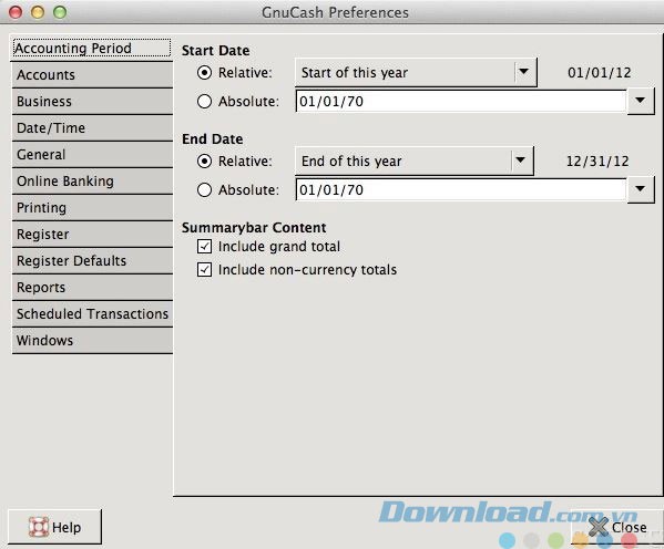 Một số lựa chọn cài đặt khác