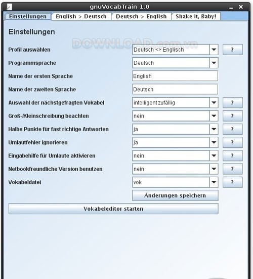 gnuVocabTrain Portable