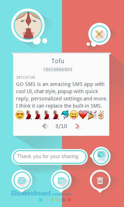 GO SMS Pro Emoji Plugin