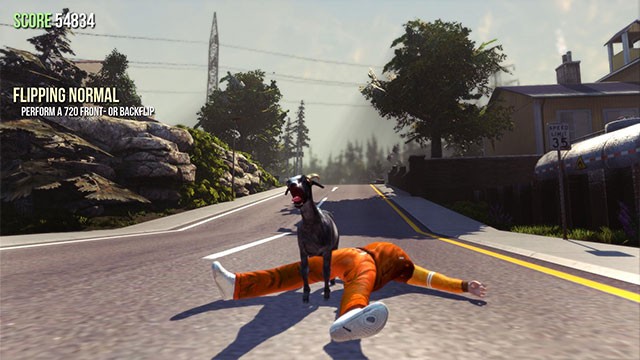 Goat Simulator là game dê điên phá hủy thành phố cực vui và kỳ quặc