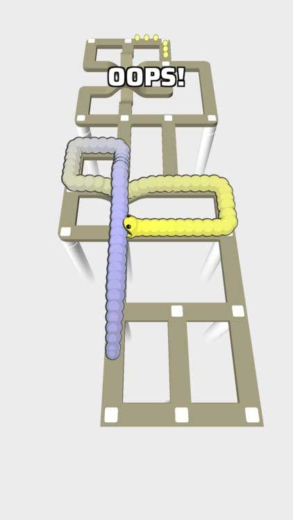 Bò trườn mà không đâm vào chính mình