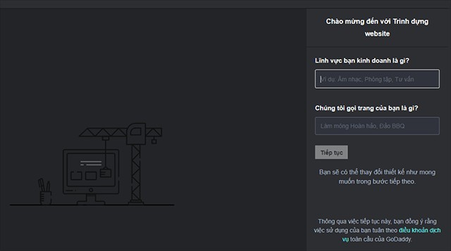 Xây dựng website với dịch vụ hosting hàng đầu hiện nay của Go Daddy