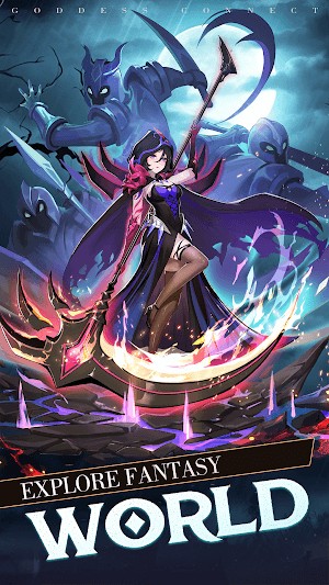 Goddess Connect cho bạn khám phá một thế giới giả tưởng tuyệt đẹp