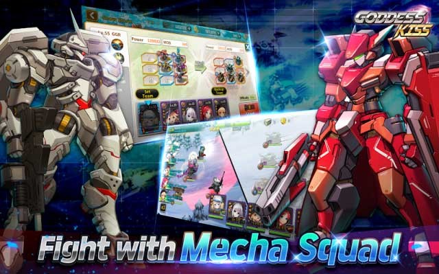 Chiến đấu với đội mecha squad