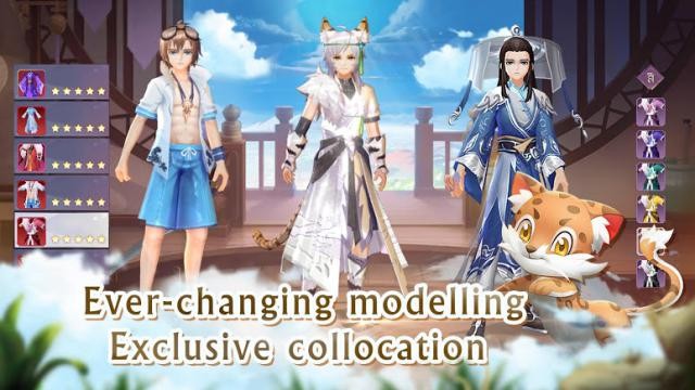 Kết hợp trang phục cho nhân vật, tạo ra diện mạo độc đáo