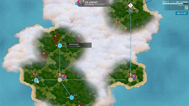 Chinh phục bản đồ game Godhood rộng lớn