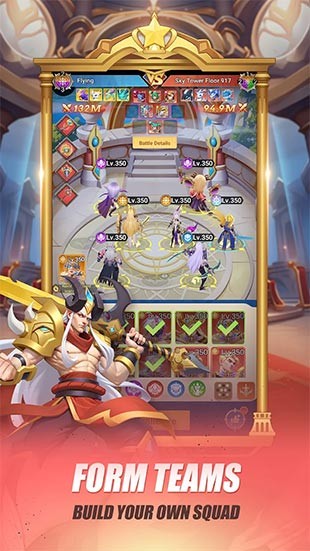 Xây dựng đội hình anh hùng