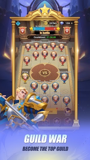 Tham gia chiến tranh bang hội, khẳng định mình là guild mạnh nhất