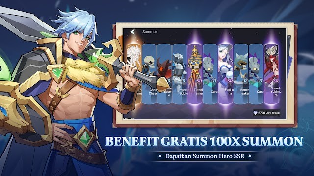 Gods of Myth cung cấp 100 lần triệu hồi miễn phí