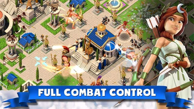 Gods of Olympus cho người chơi toàn quyền kiểm soát chiến đấu