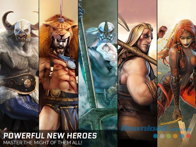 Hệ thống Champion trong game Gods of Rome