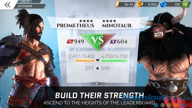 Trận đánh PvP sôi động