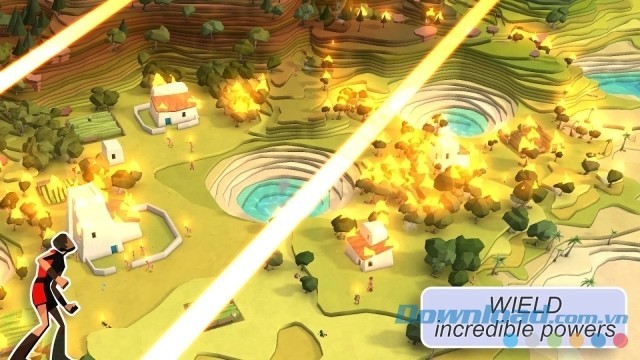 Sở hữu sức mạnh siêu nhiên, xây dựng hoặc phá hủy mọi thứ