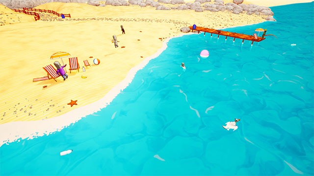 Trong vai chú hải âu tinh nghịch, người chơi sẽ khám phá hòn đảo Goeland ở góc nhìn từ trên xuống