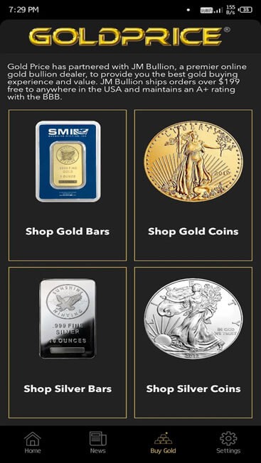 Xem giá vàng quốc tế