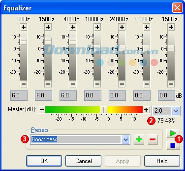 Hiệu ứng Equalizer