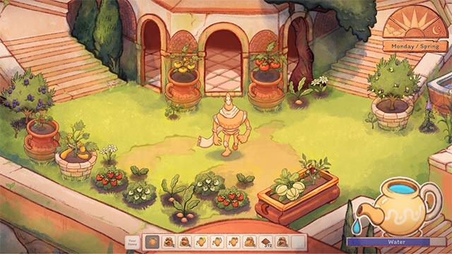 Golembert là game mô phỏng làm vườn và cuộc sống trên hòn đảo thần tiên