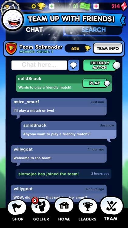 Lập team với bạn bè hoặc cạnh tranh với người chơi khác trên toàn cầu