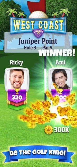 Tham gia trận đấu golf 1v1