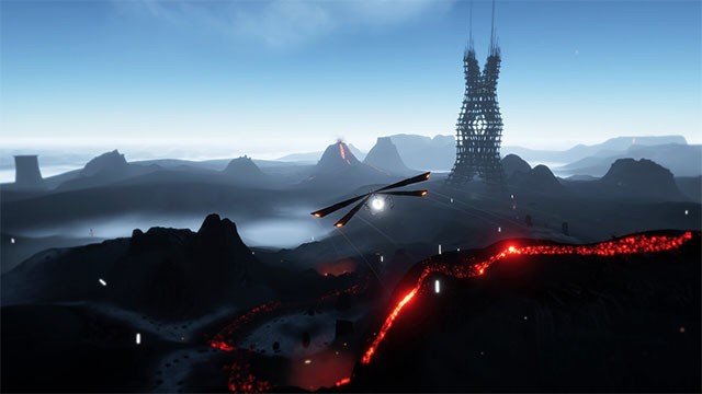 Hoàn thành từng lỗ golf để mở khóa khu vực mới trong GOLFR