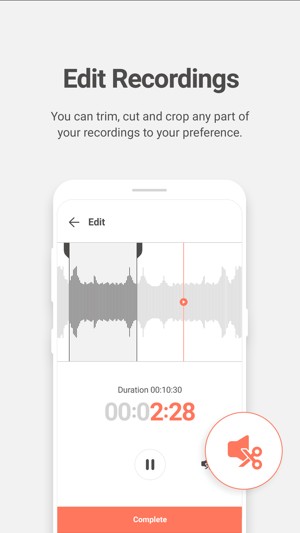 Chỉnh sửa file ghi âm