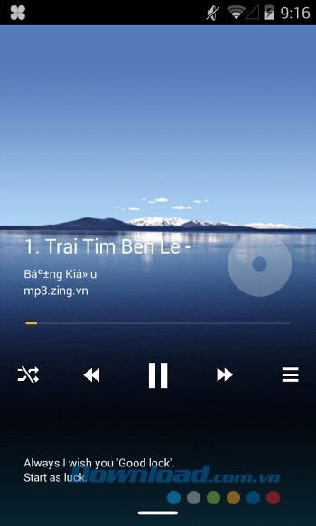 Phát nhạc trên màn hình khóa với Good Lock