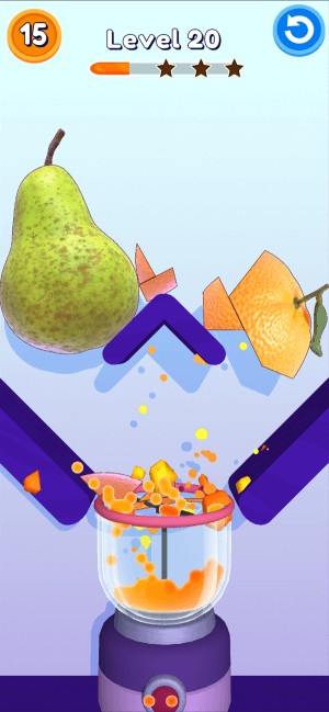 Chia trái cây thành nhiều phần nhỏ