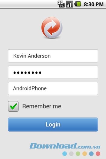 Tạo tài khoản và đăng nhập vào ứng dụng trên điện thoại
