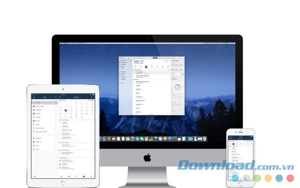 GoodTask cho Mac đồng bộ dữ liệu trên nhiều thiết bị khác nhau