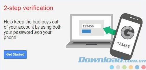 Bảo mật tài khoản Google