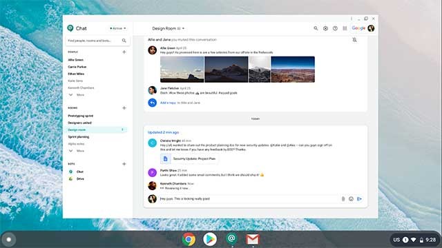 Google Chat là một công cụ nhắn tin thông minh và an toàn của Google