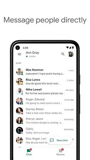 Nhắn tin trực tiếp cho mọi người